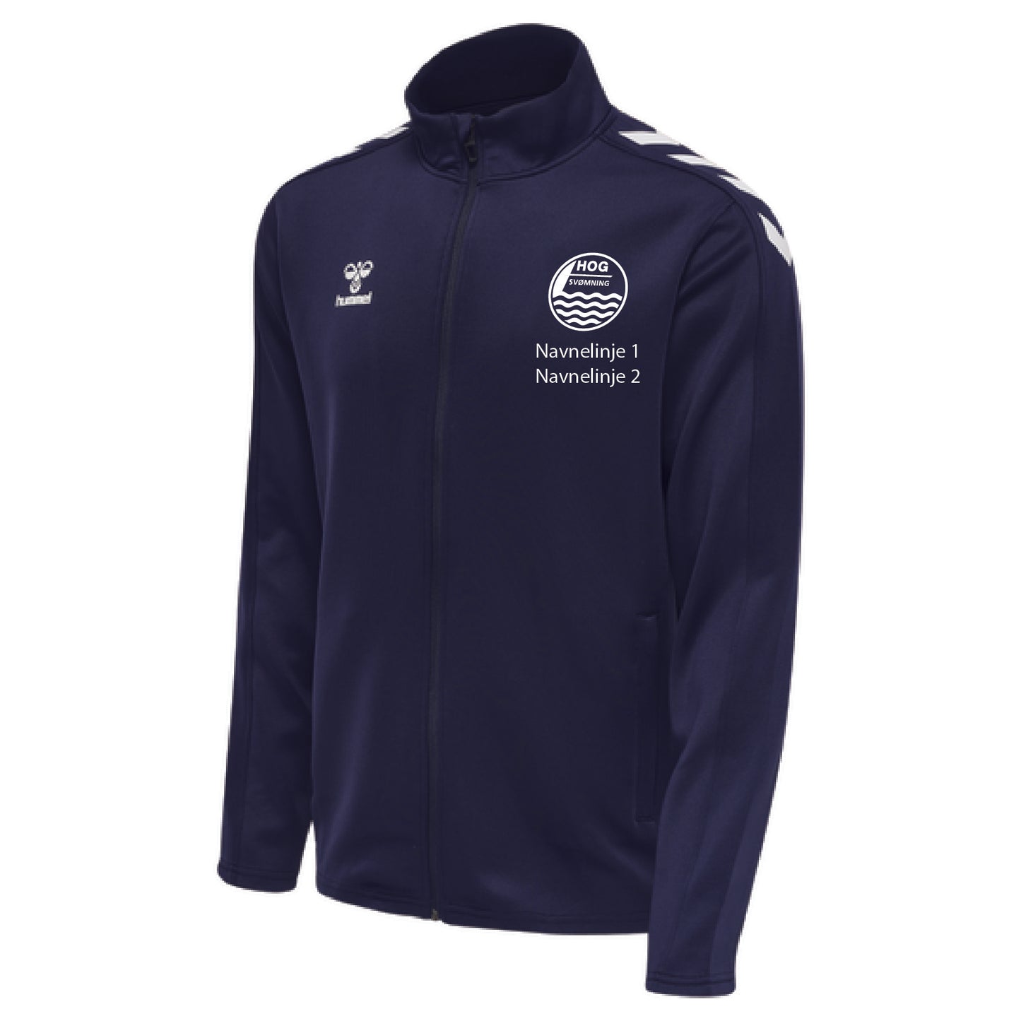 Zip Sweatshirt med HOG klublogo