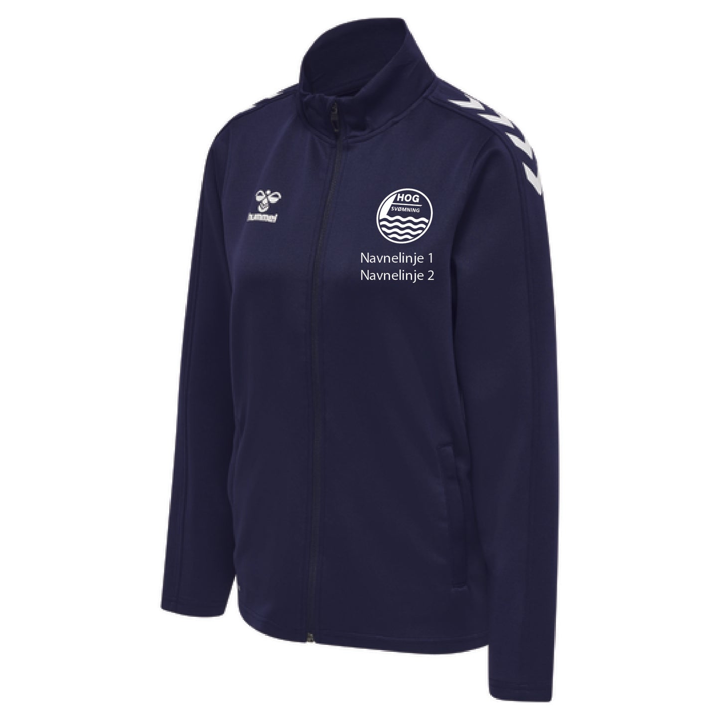 Zip Sweatshirt med HOG klublogo