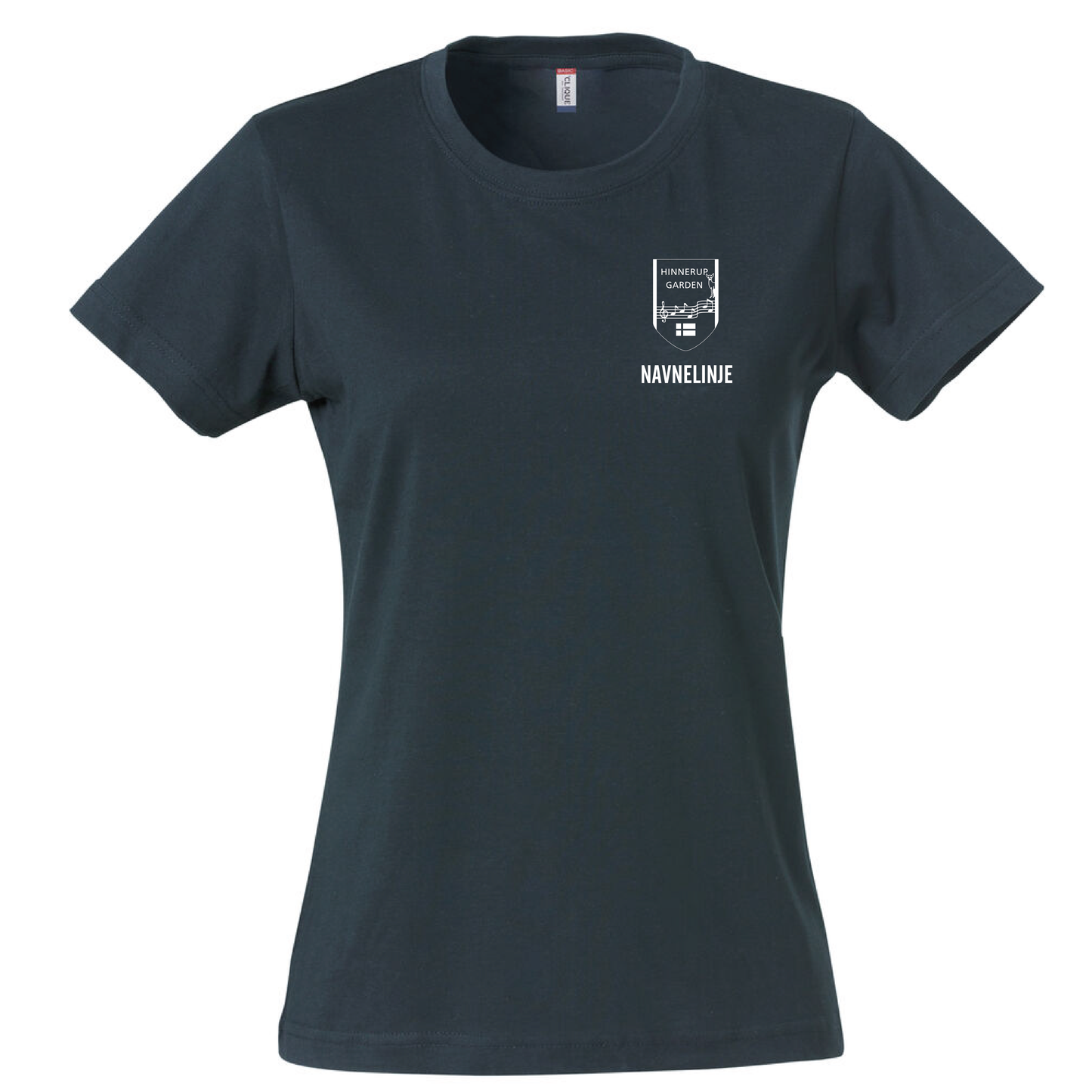 T-shirt med Hinnerup Garden logo - Kvinde