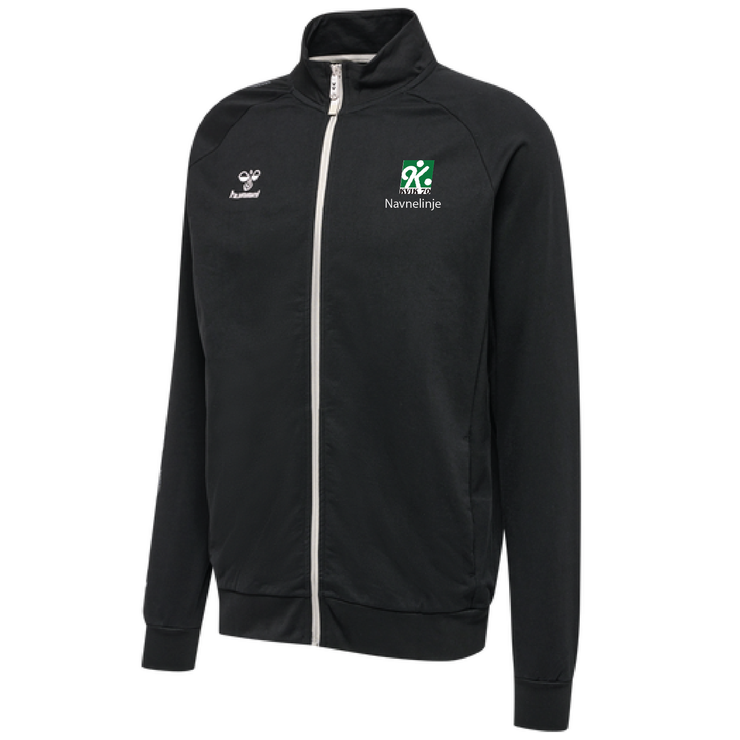 Sweatshirt med KVIK70 klublogo