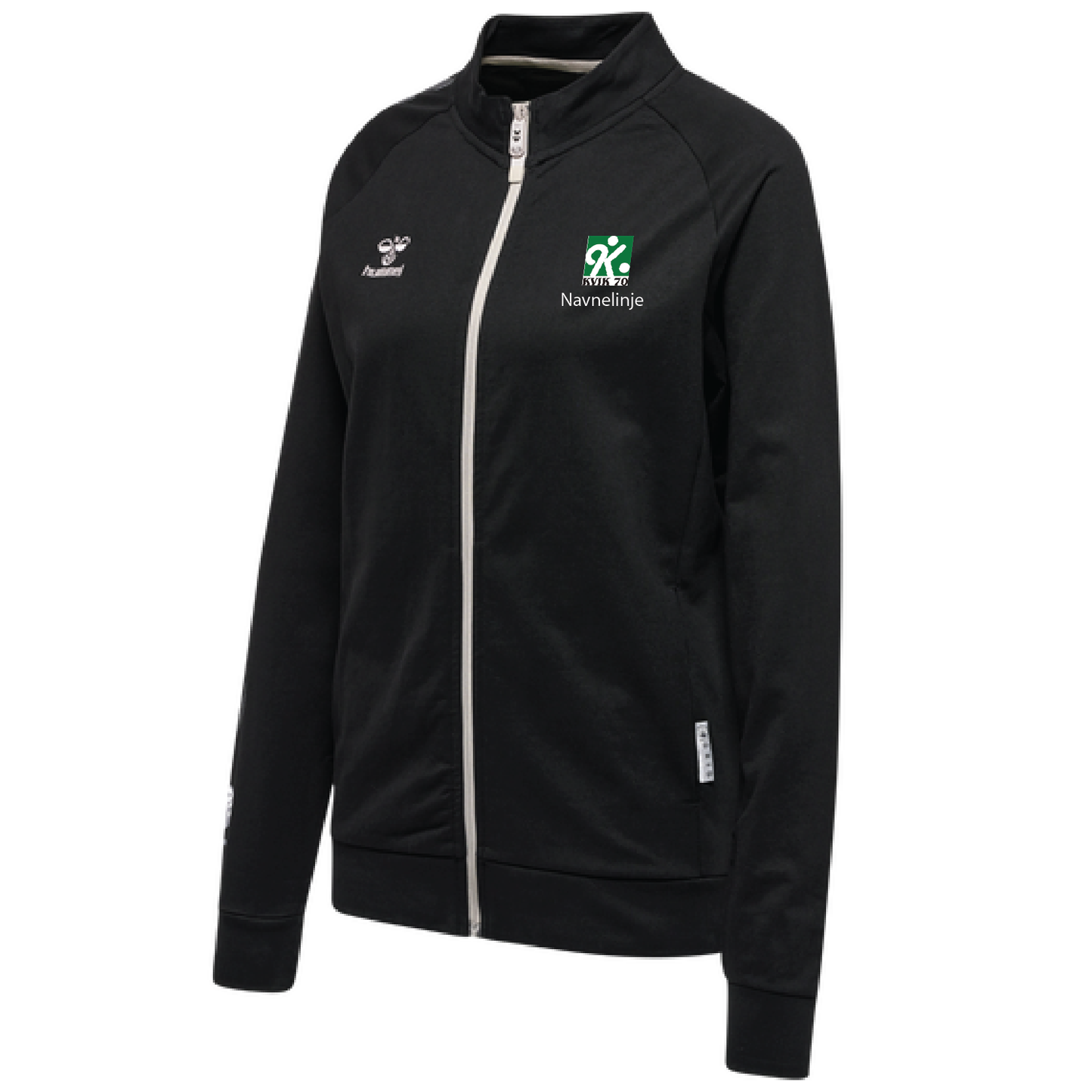 Sweatshirt med KVIK70 klublogo