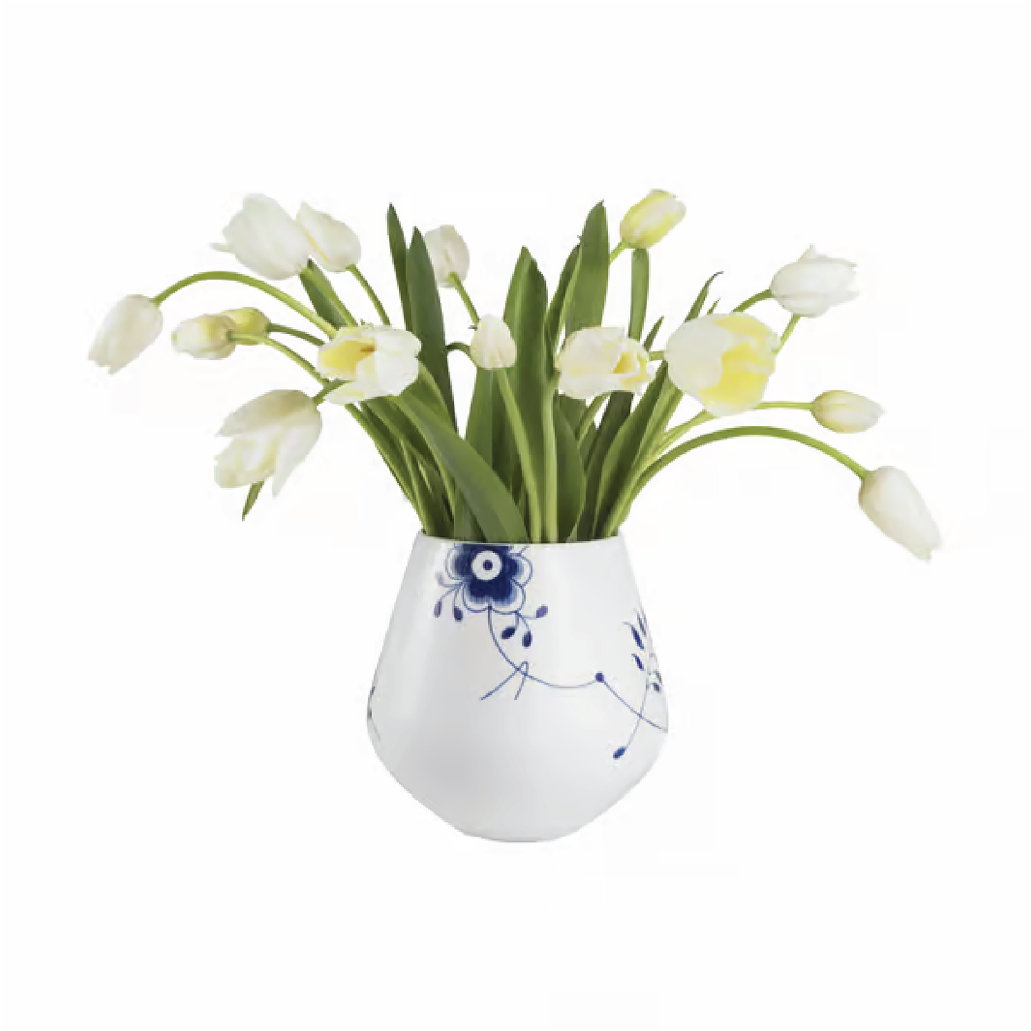 Royal Copenhagen - Blå Mega Mussel vase 15 cm