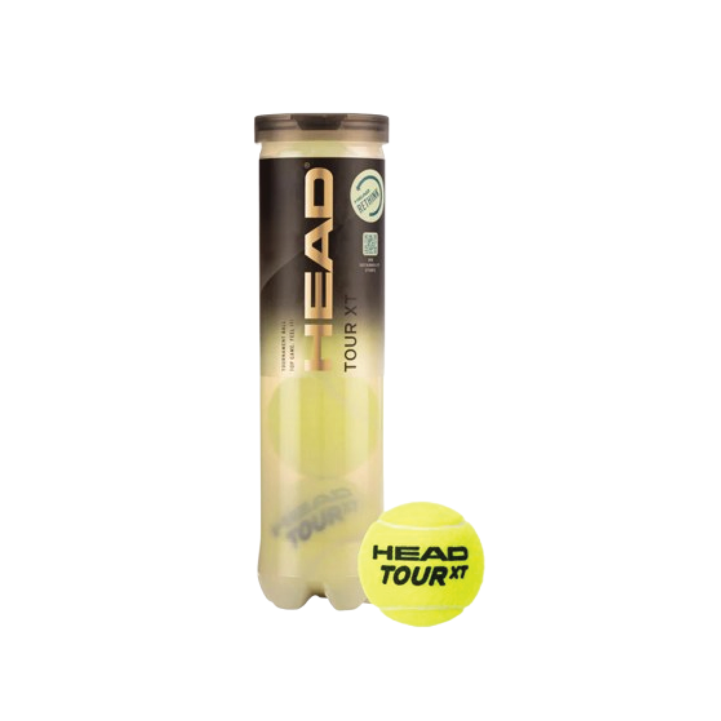 12 stk. HEAD TOUR XT tennisbolde