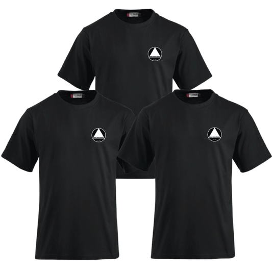 Trænings t-shirt i bomuld 3-pak - kampagnepris