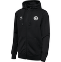Træner - Zip-Hoodie med Lystrup Håndbold logo