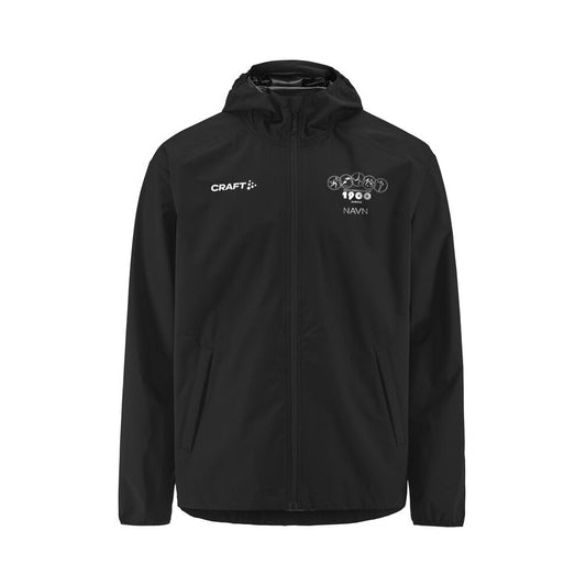 Vind- og vandafvisende jakke med Aarhus 1900 klublogo