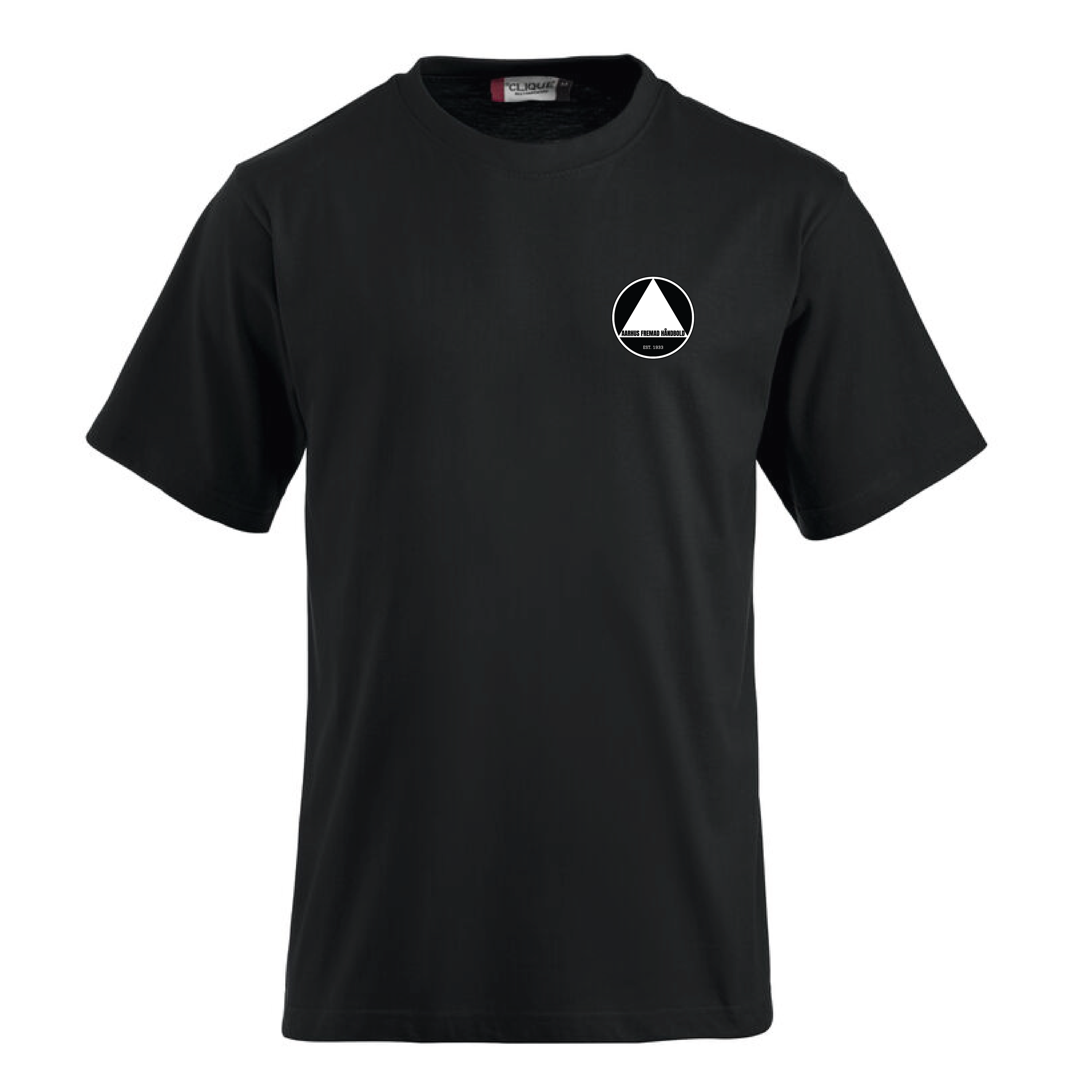 Trænings t-shirt i bomuld og Aarhus Fremad Håndbold klublogo