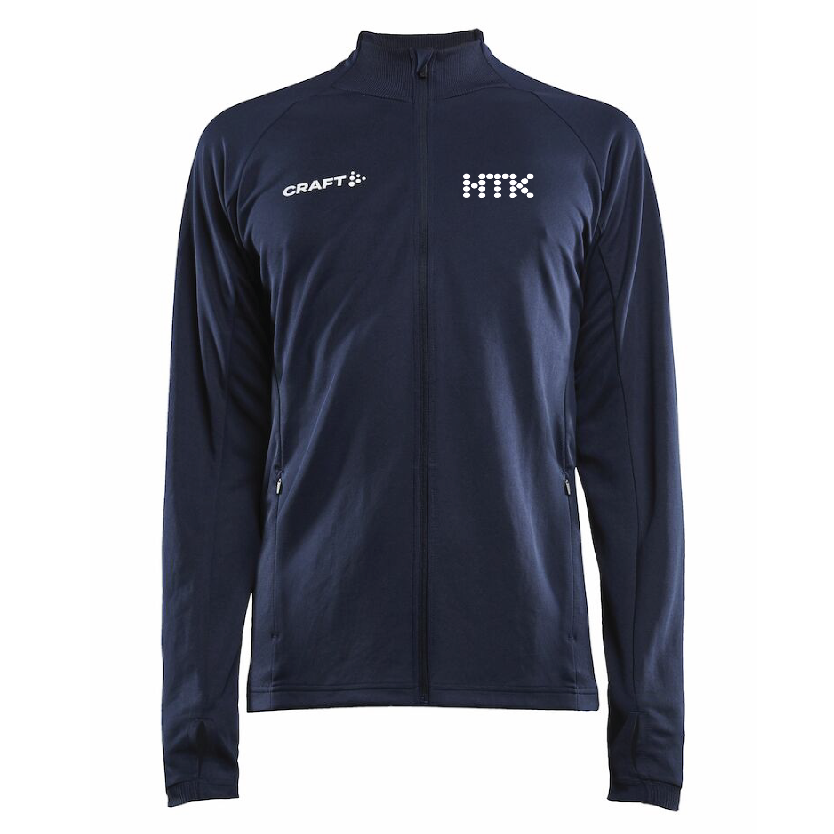 Træningsjakke med HTK klublogo