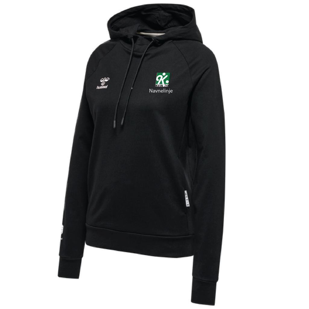 Hoodie med KVIK70 klublogo