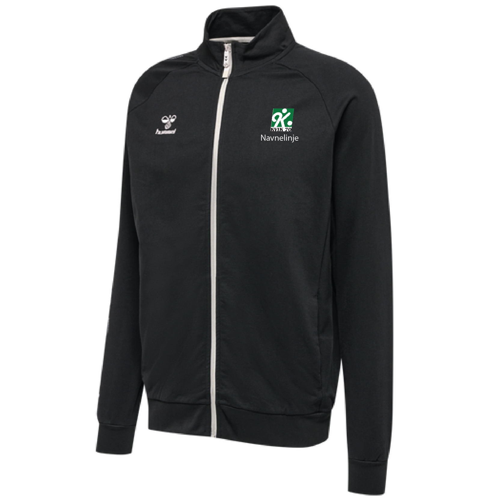 Sweatshirt med KVIK70 klublogo