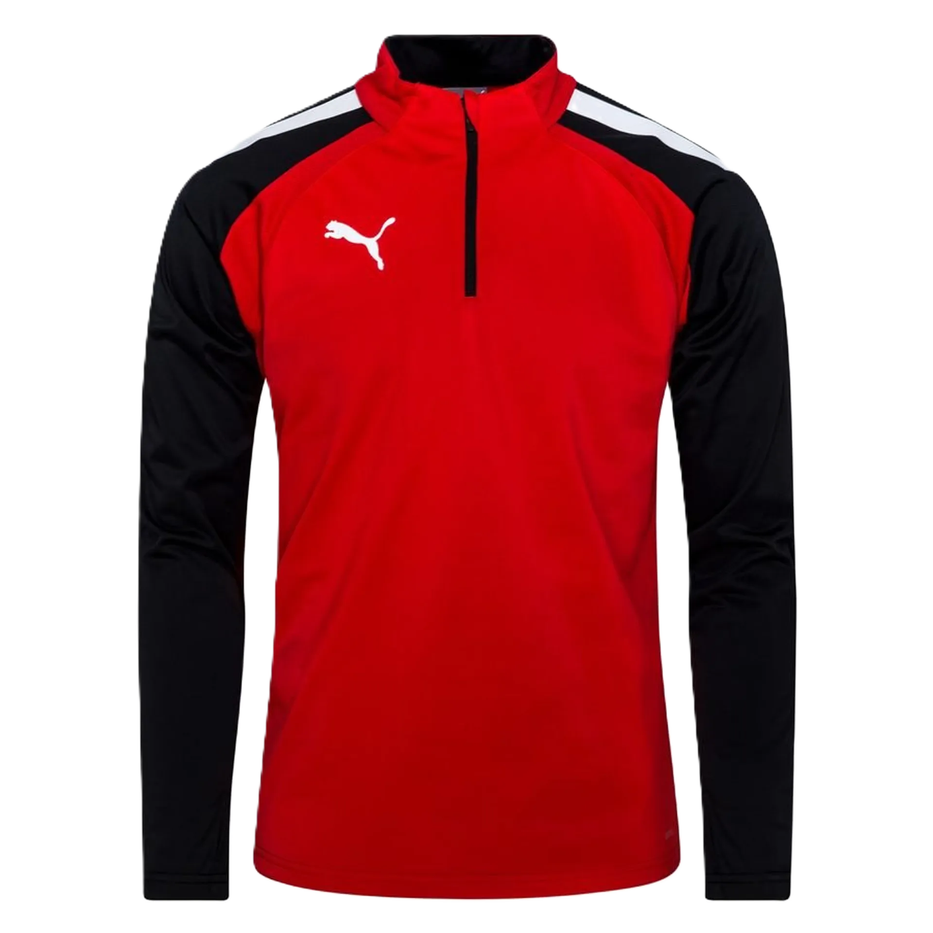 Træningstrøje til børn - Puma TEAMLIGA med 1/4 lynlås
