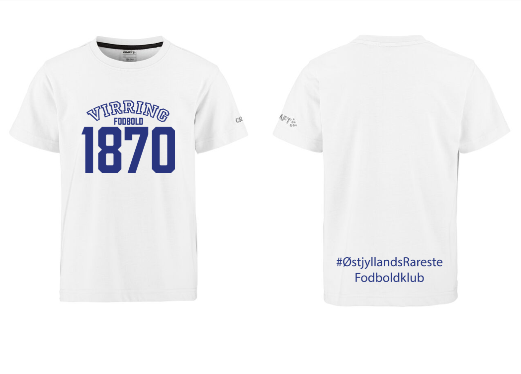 1870 - Fan T-shirt for Virring Fodbold