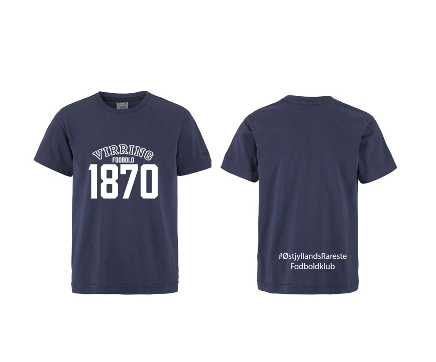 1870 - Fan T-shirt for Virring Fodbold