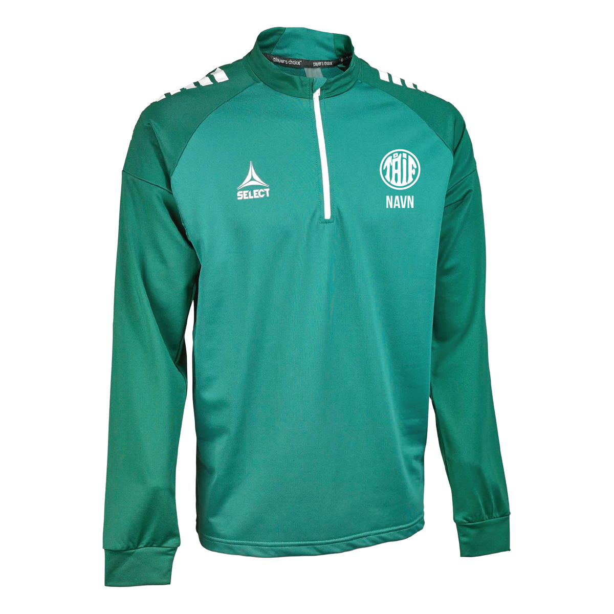 Træningssweatshirt 1/2 lynlås