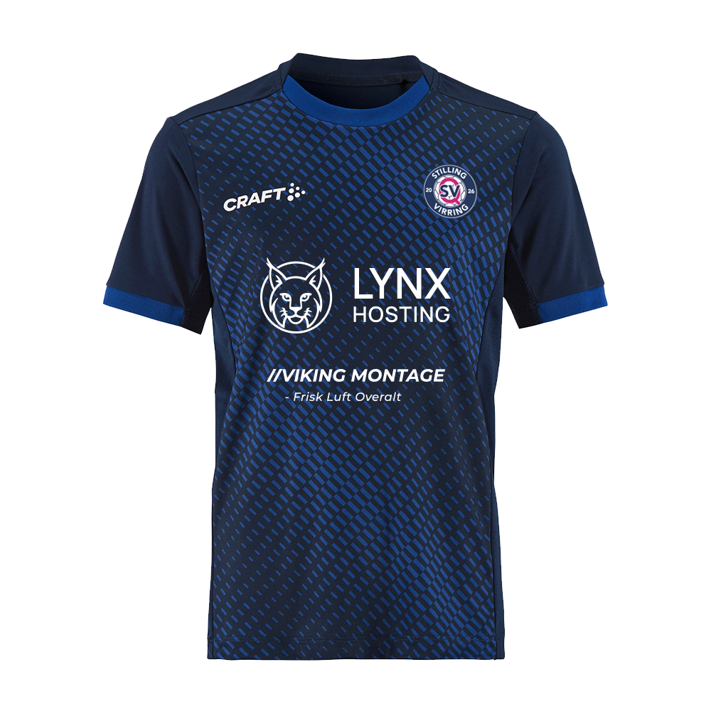 Spillertrøje med Stilling Virring Q Fodbold klublogo